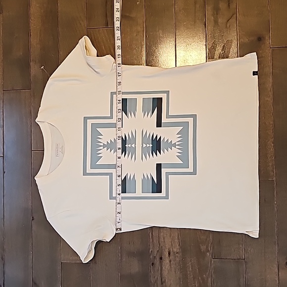 Pendleton Women's Harding Graphic Tee, Medium, White with Blue Harding, NWOT - Picture 7 of 7